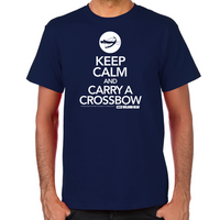 Load image into Gallery viewer, Keep Calm Carry a Crossbow T-Shirt

