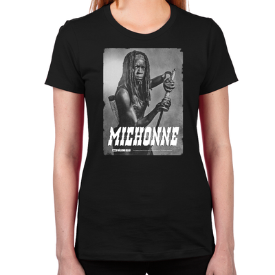 Michonne Silver Portrait Women's T-Shirt