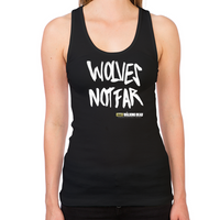 Load image into Gallery viewer, Wolves Not Far Women&#39;s Racerback Tank
