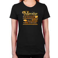Load image into Gallery viewer, Mawidge Speech Women&#39;s T-Shirt
