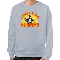 Load image into Gallery viewer, Ace Ventura I Don't Do Humans Sweatshirt
