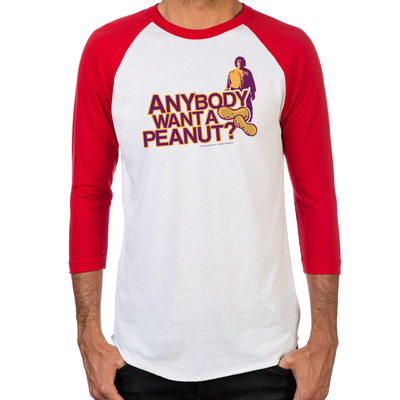 Anybody Want A Peanut? Men's Baseball T-Shirt
