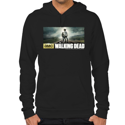 Carl and Rick Grimes Don't Look Back Hoodie