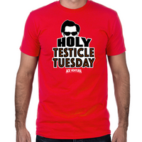 Load image into Gallery viewer, Holy Testicle Tuesday Fitted T-Shirt

