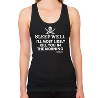 Load image into Gallery viewer, Sleep Well Women&#39;s Racerback Tanks
