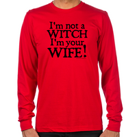 Load image into Gallery viewer, Witch Wife Long Sleeve T-Shirt

