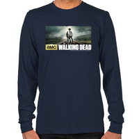 Load image into Gallery viewer, Carl and Rick Grimes Don&#39;t Look Back Long Sleeve T-Shirt
