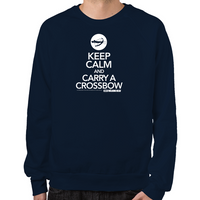 Load image into Gallery viewer, Keep Calm and Carry a Crossbow Sweatshirt
