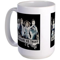 Load image into Gallery viewer, In The Librarians We Trust Large Mug
