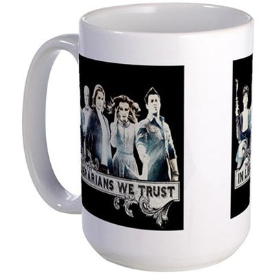 In The Librarians We Trust Large Mug