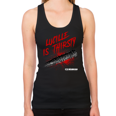 Lucille is Thirsty Women's Racerback Tank