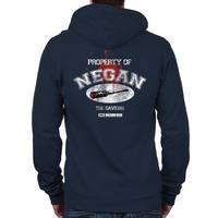 Load image into Gallery viewer, Property of Negan Zip Hoodie
