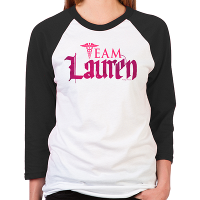 Lost Girl Team Lauren Unisex Baseball T-Shirt