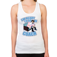 Load image into Gallery viewer, Ace Ventura Ready to Go In Coach Women's Racerback Tank
