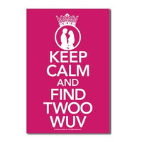 Load image into Gallery viewer, Keep Calm Find Twoo Wuv Postcards (Package of 10)
