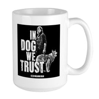 Load image into Gallery viewer, Daryl Dixon In Dog We Trust Large Mug
