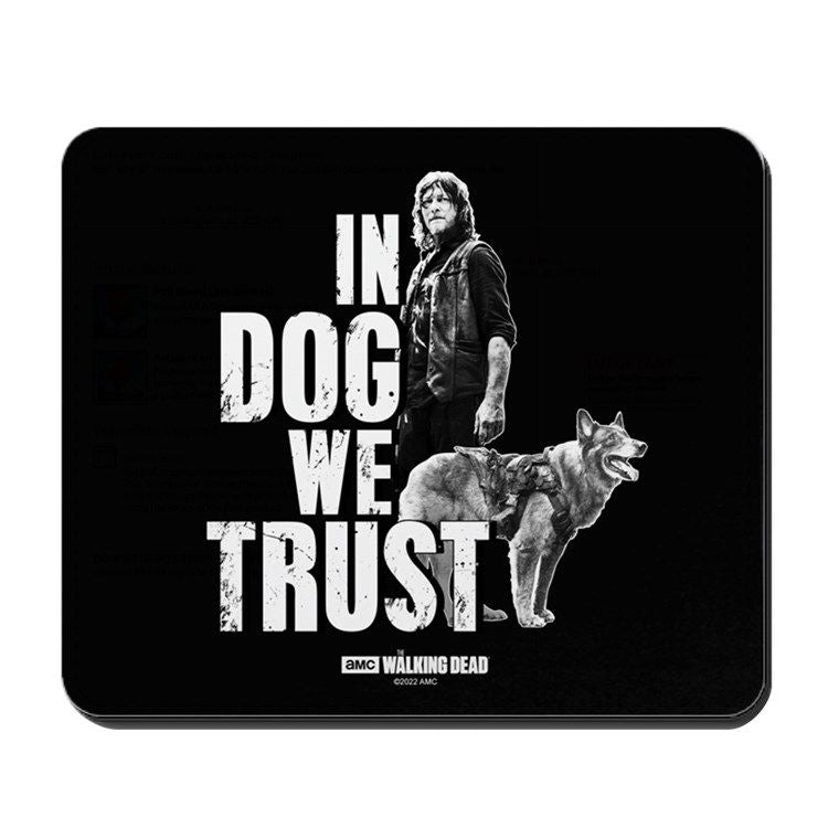 Daryl Dixon In Dog We Trust Mousepad