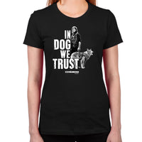 Load image into Gallery viewer, Daryl Dixon In Dog We Trust Women's T-Shirt
