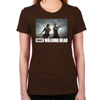 Load image into Gallery viewer, Rick &amp; Negan Face Off Women&#39;s T-Shirt
