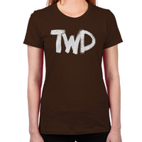 Load image into Gallery viewer, TWD Paint Logo Women&#39;s T-Shirt
