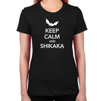 Load image into Gallery viewer, Ace Ventura Keep Calm Shikaka Women's T-Shirt
