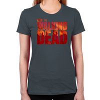 Load image into Gallery viewer, The Walking Dead Blood Logo Women&#39;s T-Shirt
