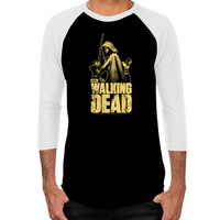 Load image into Gallery viewer, Zombie Killer Michonne Men&#39;s Baseball T-Shirt

