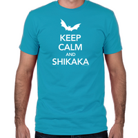 Load image into Gallery viewer, Keep Calm and Shikaka Fitted T-Shirt
