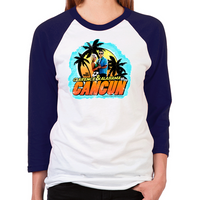 Load image into Gallery viewer, True Romance Cancun Women's Baseball T-Shirt
