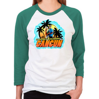 Load image into Gallery viewer, True Romance Cancun Women's Baseball T-Shirt
