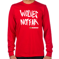 Load image into Gallery viewer, Wolves Not Far Long Sleeve T-Shirts
