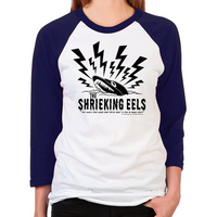 Load image into Gallery viewer, Shrieking Eels Unisex Baseball T-Shirt
