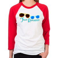 Load image into Gallery viewer, Retro Sunglasses Women's Baseball T-Shirt
