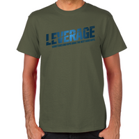 Load image into Gallery viewer, Leverage Logo Men&#39;s T-Shirt
