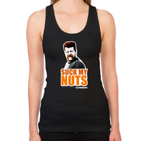 Load image into Gallery viewer, Suck My Nuts Women&#39;s Racerback Tank
