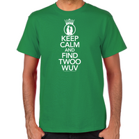 Load image into Gallery viewer, Keep Calm and Find Twoo Wuv Men&#39;s T-Shirt
