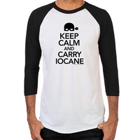 Load image into Gallery viewer, Keep Calm and Carry Iocane Men's Baseball T-Shirt
