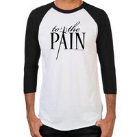 Load image into Gallery viewer, To The Pain Men's Baseball T-Shirt
