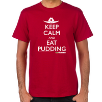 Load image into Gallery viewer, Keep Calm Eat Pudding T-Shirt
