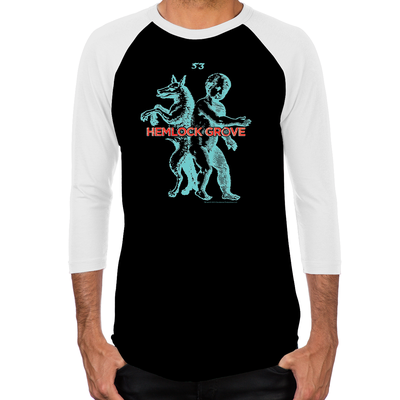 Werewolf Men's Baseball T-Shirt