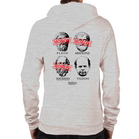 Load image into Gallery viewer, Morons! Zip Hoodie (Back Print Only)
