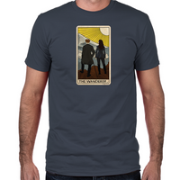 Load image into Gallery viewer, Lost Girl Wanderer Tarot  Fitted T-Shirt
