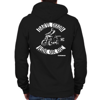 Load image into Gallery viewer, Ride or Die Zip Hoodie

