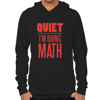 Load image into Gallery viewer, Quiet I'm Doing Math Hoodie

