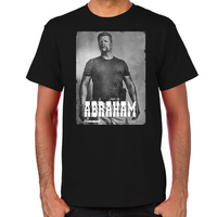 Load image into Gallery viewer, Abraham Silver Portrait Men&#39;s T-Shirt
