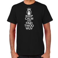Load image into Gallery viewer, Keep Calm and Find Twoo Wuv Men&#39;s T-Shirt
