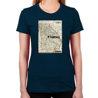 Load image into Gallery viewer, Terminus Map Women&#39;s T-Shirt
