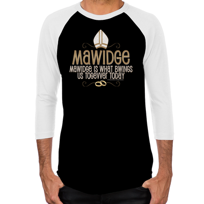 Mawidge Wedding Men's Baseball T-Shirt