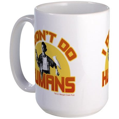 Ace Ventura I Don't Do Humas Large Mug
