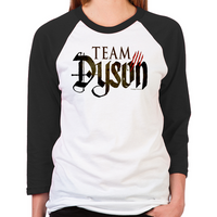 Load image into Gallery viewer, Lost Girl Team Dyson Unisex Baseball T-Shirt
